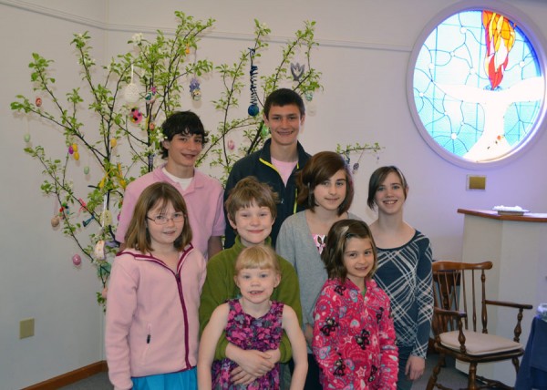 Easter Tree 2012 Children